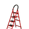 1.45m Ladder Folding Ladder Thickening Indoor Herringbone Ladder Mobile Stair Telescopic Ladder Multifunctional Ladder Four Steps