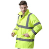 Windproof And Rainproof Coat Cold Proof Warm And Comfortable Size S-3 XL Fluorescent Yellow