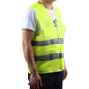 Reflective Safety Vest Yellow Cloth Reflective Vest Silver Reflective Strip Front Two Back Two