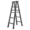 Thickening Double-sided Miter Ladder Widening Multi-functional Folding Engineering Ladder Double-sided Ladder Carbon Steel + Aluminum Alloy (Eight Steps)