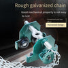 GT-20 Heavy-duty Anti-collision Hand-held Sports Car I-steel Pulley Lifting Chain Slide 2t 3m Pulley Monorail