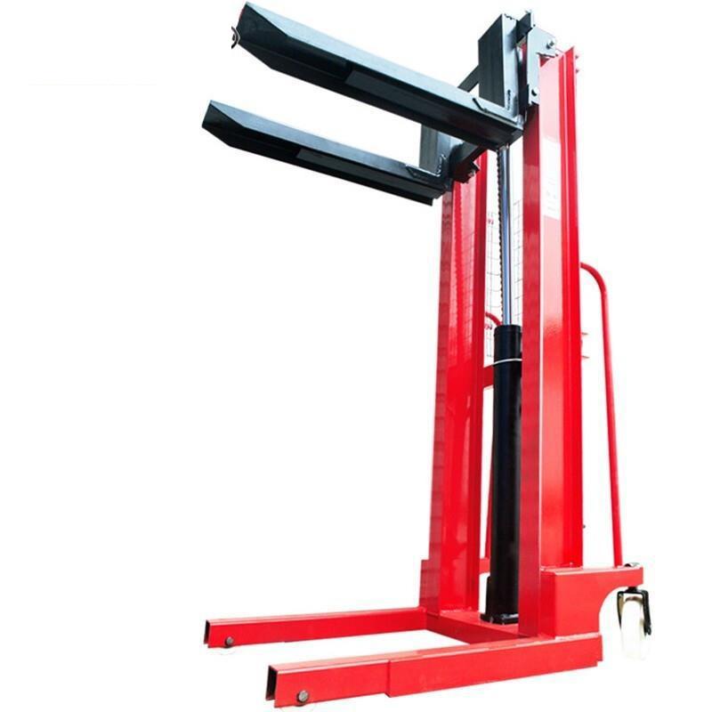 3t 2m Manual Forklift Heavy Duty Manganese Steel  Hydraulic Lifting Truck Stacking Truck Lifting Forklift