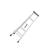 1.2m Folding Herringbone Engineering Ladder Aluminum Alloy Herringbone Ladder Thickened Double Side Ladder Type A Herringbone Ladder 1.2m 4 Steps