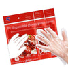 Disposable Gloves For Catering Lobster Hairdressing Hand Film Transparent Plastic Thickened Gloves 100 Pieces / Bag