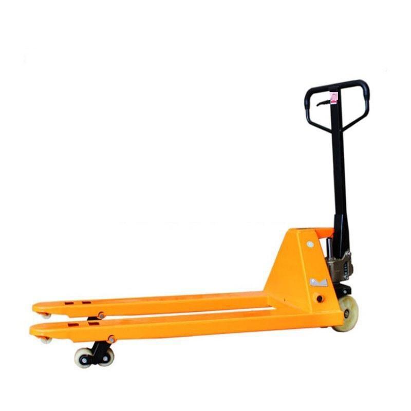 Pallet Truck Forklift Manual Hydraulic Pallet Truck Lift Push Pull Trailer Flatbed Truck Load 5T Nylon Casters