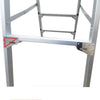 2m Herringbone Platform Ladder Miter Platform Ladder Movable With Pulleys And Safety Net