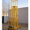 1.2m Telescopic Tower Ladder Mobile Platform Ladder Carbon Steel Material