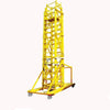 0.9m Telescopic Tower Ladder Mobile Platform Ladder Carbon Steel Material