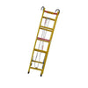 Electrical Protection Insulation Bamboo Ladder 10m Telescopic Ladder
