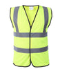 Ordinary Fluorescent Vest High Visibility Reflective Vest Safety Working Vest Fluorescent Yellow