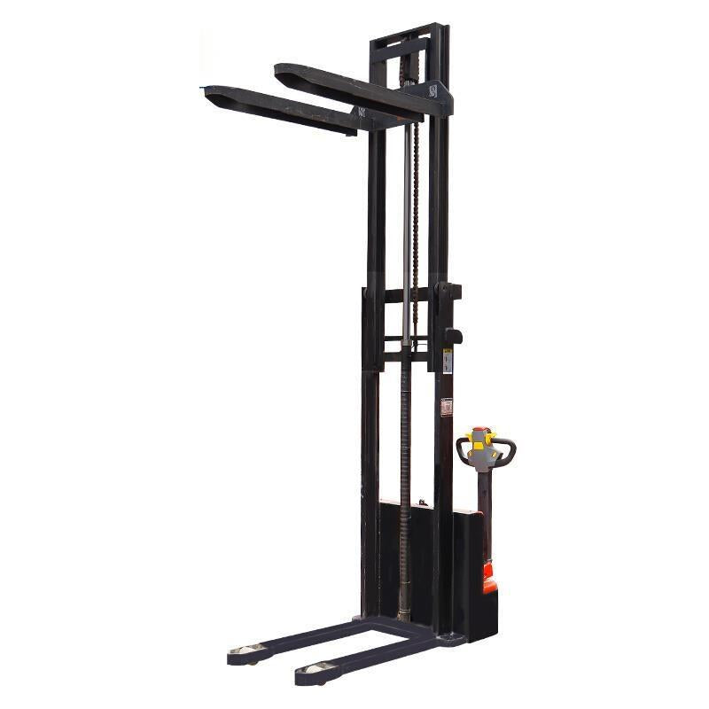 Full Electric Forklift Stacker 1.5t Electric Hydraulic Lift Truck Full Automatic Walking Loading And Unloading Vehicle Battery Stacker [1.5t Stacker Can Lift 3m]