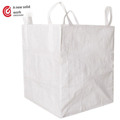 ZH2302 White 4-ton Bag Container Woven Flat Bottom Binding Cloth 90 * 90 * 110