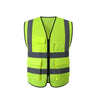 Reflective Vest For Railway Construction Vest Breathable Wear-Resistant Fluorescent Green Free Size
