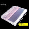 15 Bags OPP Storage Bag Self-adhesive Clothing Packaging Self Sealing 4 * 6cm Transparent 500 Pieces/Bag