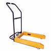 Plastic Turnover Basket Manual Forklift 1280 * 730 * 1020mm Turnover Box Trolley Basket Carrier
