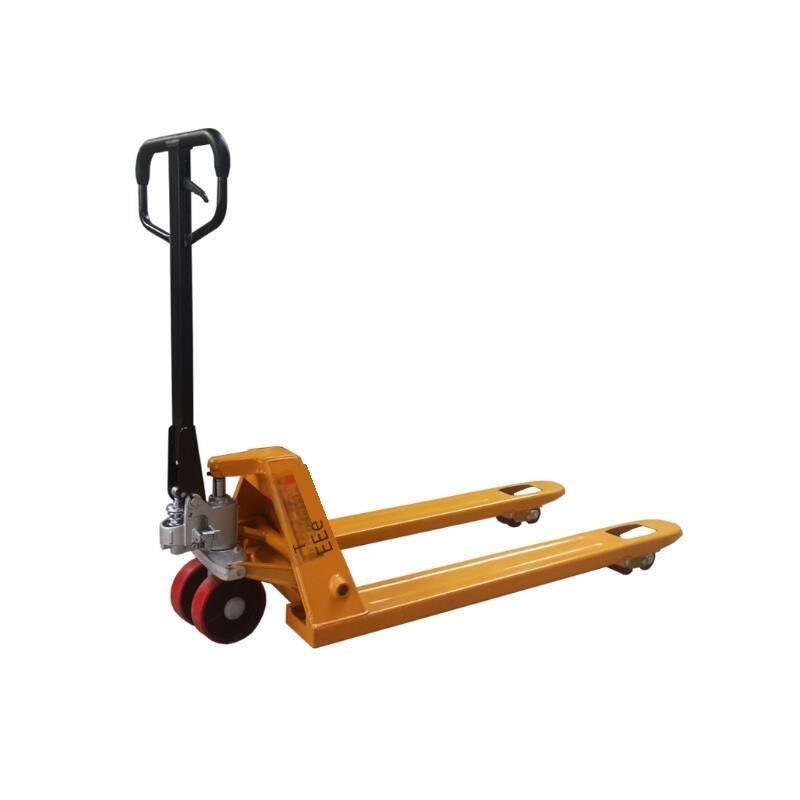 3.5t Manual Hydraulic Forklift Welding Pump, Width 680mm for Warehouse Building Site Freight Yard