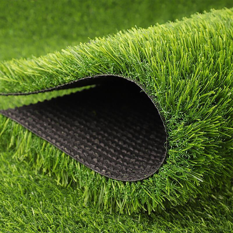 50 Square Meter 25mm Simulation Lawn Mat Carpet Kindergarten Plastic Mat Outdoor Enclosure Turf Black Bottom Thickened
