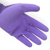 12 Pairs Labor Protection Gloves Foam Latex Gloves Dip Rubber Coated Palm Anti-skid Wear-resistant Breathable Site Work Protective Gloves Purple