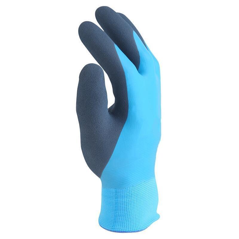 Cold Proof And Warm Keeping Gloves Latex Frosting Dipping And Gluing Labor Protection Gloves Anti Slip And Wear Resistant Gloves 1 Pair Free Size