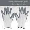 12 Pairs Nitrile Gloves Foam Nitrile Palm Coated Gloves Assembly Gloves Comfortable Fit Precision Operation Dipping
