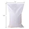 Moisture Proof And Waterproof Woven Moving Bag Snakeskin Express Parcel Packing Loading Cleaning Garbage 60 * 100 5 Pieces White