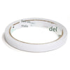 Cotton Paper Double Sided Tape 18mm * 9140mm * 80um (White) (16 Rolls / Bag)