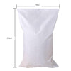 Moisture Proof And Waterproof Woven Bag Moving Snakeskin Express Parcel Packing Loading Cleaning Garbage 70 * 113 5 Pieces White