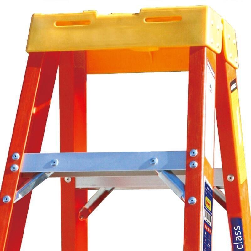 2.7m FRP Miter Ladder FRP Material High Voltage Insulated Engineering Ladder