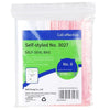 3027 Self Sealing Bag (transparent) - No.8 (100 Pieces / Bag) 240x170mm 0.04mm