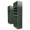 Military Green Goods Cabinet Fire Rescue Emergency Supplies Cabinet 740 * 400 * 2000mm