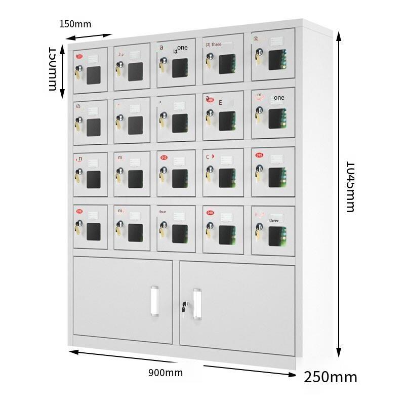 Mobile Phone Storage Cabinet Intercom Factory School No External Door Can Be Customized 20 Mobile Phone