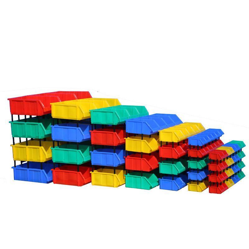 520 * 250 * 190 mm Modular Parts Box Thickened Inclined Plastic Box Material Box  Components Box Screw Box Tool Box