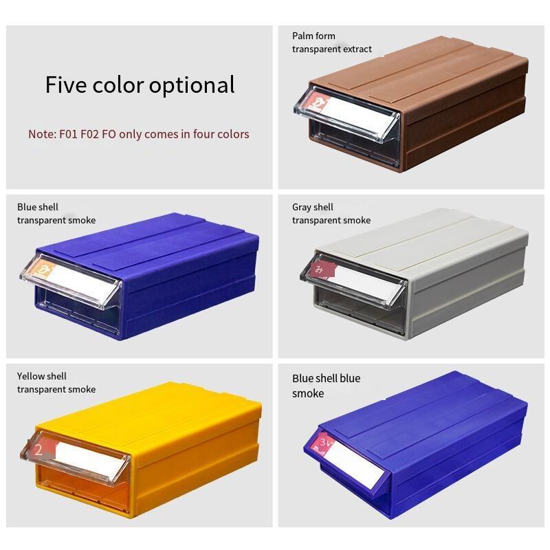 240 * 160 * 90 mm Modular Plastic Parts Cabinet Drawer Type Component Box  Material Box Drawer Type Storage Box Parts Box
