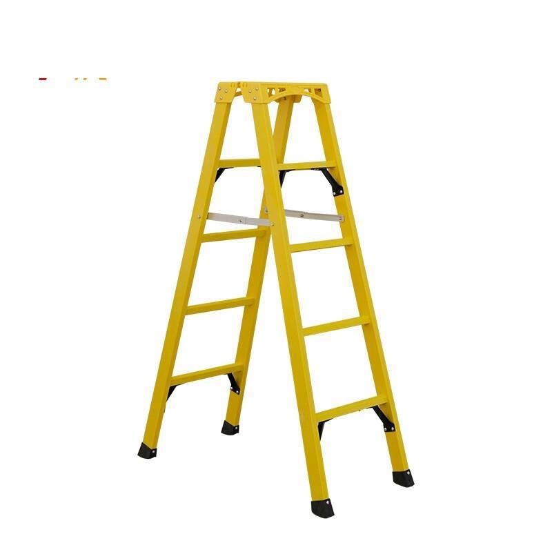 1.5m Flying Insulated Miter Ladder Electrical Power Construction Tool Platform Ladder Folding Engineering Insulated Ladder 4 Steps