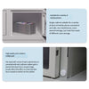 Steel Mobile Phone Cabinet Management Factory School Mobile Phone Storage Box Storage Cabinet 4 Doors Storage Cabinet