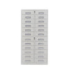 10 Bucket Single Row Ordinary Cabinet Office Multi-layer Storage Material Cabinet With Lock Multi Bucket File Cabinet File Iron Drawer Cabinet