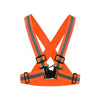 Fluorescent Orange  Reflective Vest High Elastic Imported Yarn Elastic Band