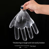 Disposable Gloves Transparent Health PVC Food Gloves Catering Crayfish Beauty Plastic Gloves 100 Pieces / Bag