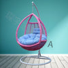 Hanging Basket Rattan Chair Swing Hanging Chair Indoor Hammock Balcony Table Chair Cradle Chair Home Black And White