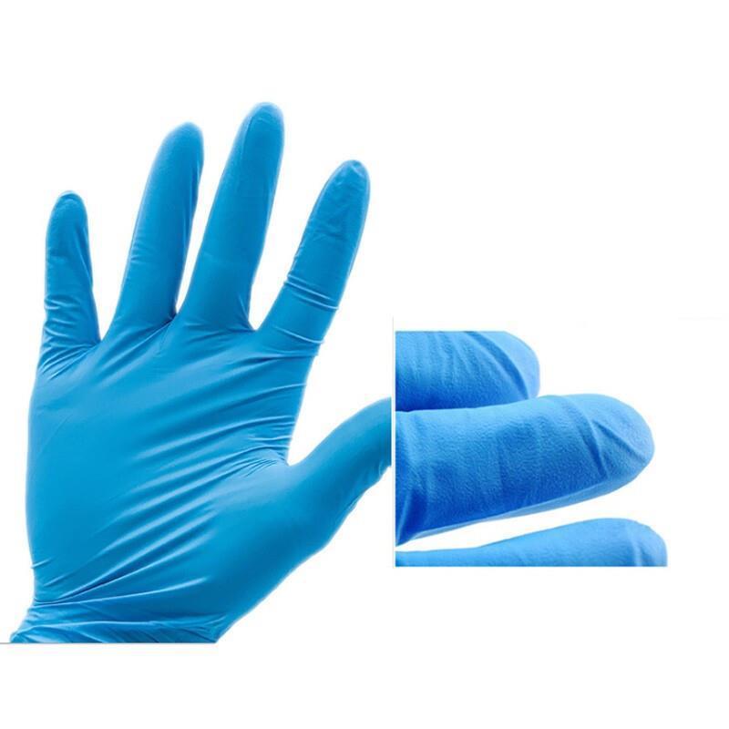 Disposable Nitrile Gloves Thickened Durable Non Powder Finger Hemp Non Slip Gloves