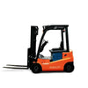 Four Wheel Electric Forklift Four Fulcrum Counterweight Battery Maintenance Free 2t Steering Wheel Red Four Fulcrum 2t Increase 3m