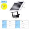Solar Lamp Outdoor LED Projection Lamp Exterior Wall Lamp Light Controlled Induction Remote Control Lamp Factory Workshop Waterproof Courtyard Lamp