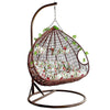 Hanging Basket Rattan Chair Hanging Chair Swing Cradle Chair Hanging Orchid Drop Chair Balcony Indoor Hammock Single Double Adult Single White Rattan