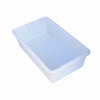 40*30*10 Plastic Square Basin White Plastic Basin Kitchen Utensils Special Rectangular Opaque Basin Can Be Used As Breeding Basin