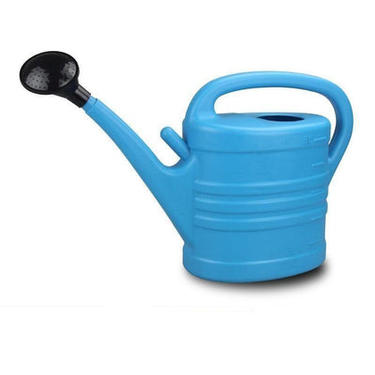 5L Blue Single Handle Pot Large Capacity Plastic Household Watering Pot  Gardening Pot With Shower