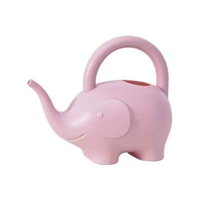 1L Pink Elephant Household Gardening Tools Children's Cute Cartoon Elephant Shape Watering Pot