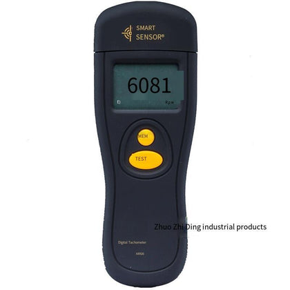 Non-contact Photoelectric Tachometer Laser Linear Speed Tester Digital Display