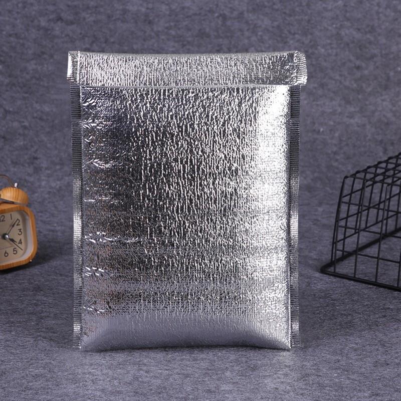 1120 Pieces Sealed Aluminum Foil Insulation Bag 25 * 30 + 4cm Pearl Cotton Aluminum Foil Bag Express Transport Bag