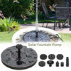 5w Solar Fountain Mini Fountain Solar Water Sprayer Rockery Garden Pond Landscaping Fountain Solar Separation Colorful Lamp