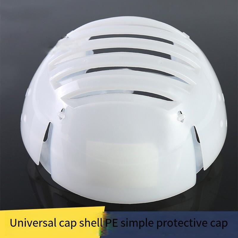 PE Head Anti-Collision Lining Light Milky White Anti-Collision Cap Safety Helmet Workshop With Headband